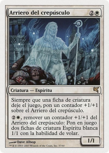 Twilight Drover (Spanish) - "Arriero del crepusculo", Magic Encyclopedia 2005 (Salvat/Hachette) J37