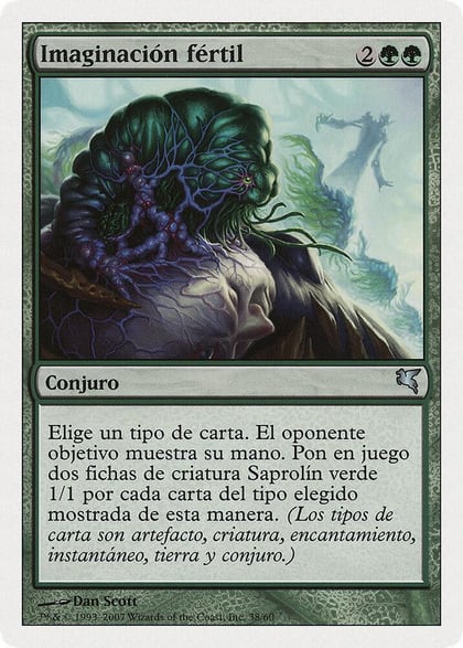 Fertile Imagination (Spanish) - "Imaginacion fertil" (J38), Magic Encyclopedia 2005 (Salvat/Hachette) J38