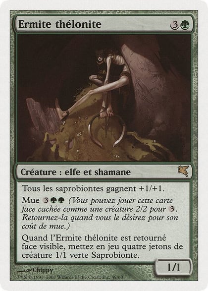 Thelonite Hermit (French) - "Ermite thelonite", Magic Encyclopedia 2005 (Salvat/Hachette) J49