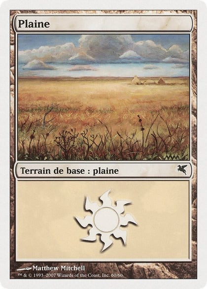 Plains (French) - "Plaine" (J60), Magic Encyclopedia 2005 (Salvat/Hachette) J60