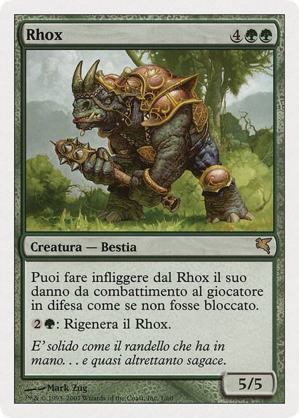 Rhox (Italian) - "Rhox", Magic Encyclopedia 2005 (Salvat/Hachette) K1