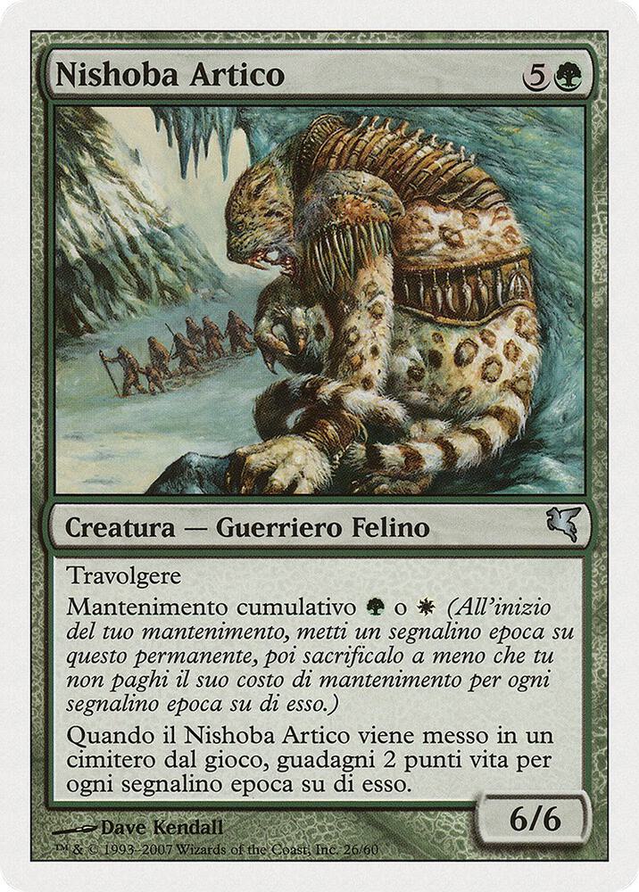 Arctic Nishoba (Italian) - "Nishoba Artico" (L26), Magic Encyclopedia 2005 (Salvat/Hachette) L26