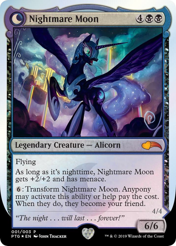 Nightmare Moon // Princess Luna, Ponies: The Galloping 1