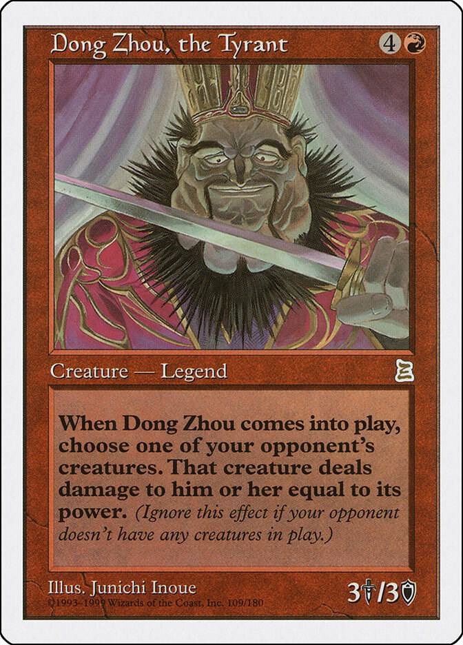 Dong Zhou, the Tyrant, Portal Three Kingdoms 109