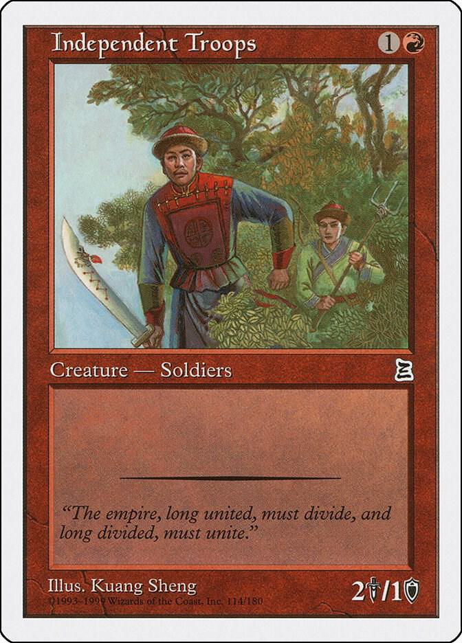 Independent Troops, Portal Three Kingdoms 114
