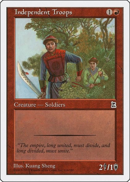 Independent Troops, Portal Three Kingdoms 114