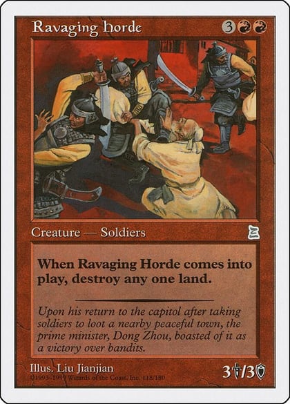 Ravaging Horde, Portal Three Kingdoms 118