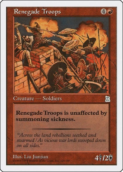Renegade Troops, Portal Three Kingdoms 120