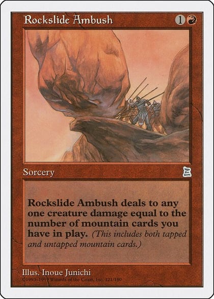 Rockslide Ambush, Portal Three Kingdoms 121