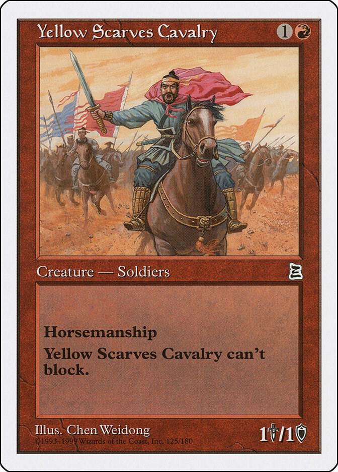 Yellow Scarves Cavalry, Portal Three Kingdoms 125
