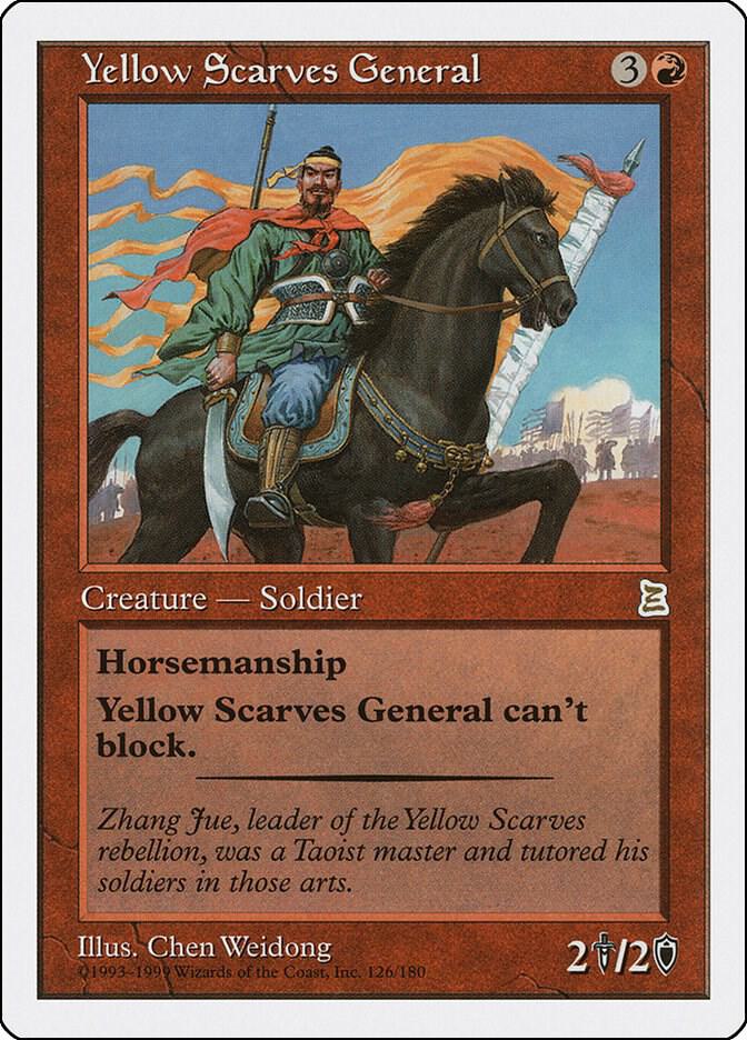 Yellow Scarves General, Portal Three Kingdoms 126