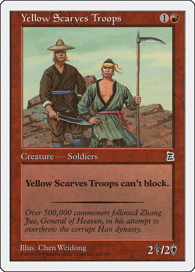 Yellow Scarves Troops, Portal Three Kingdoms 127