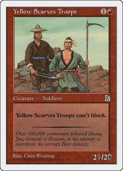 Yellow Scarves Troops, Portal Three Kingdoms 127