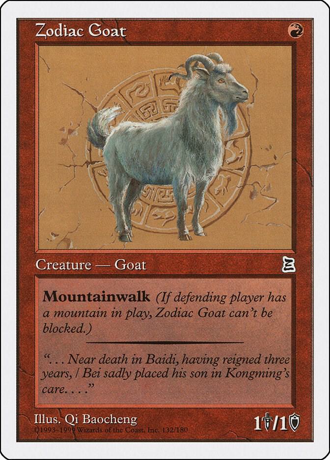 Zodiac Goat, Portal Three Kingdoms 132