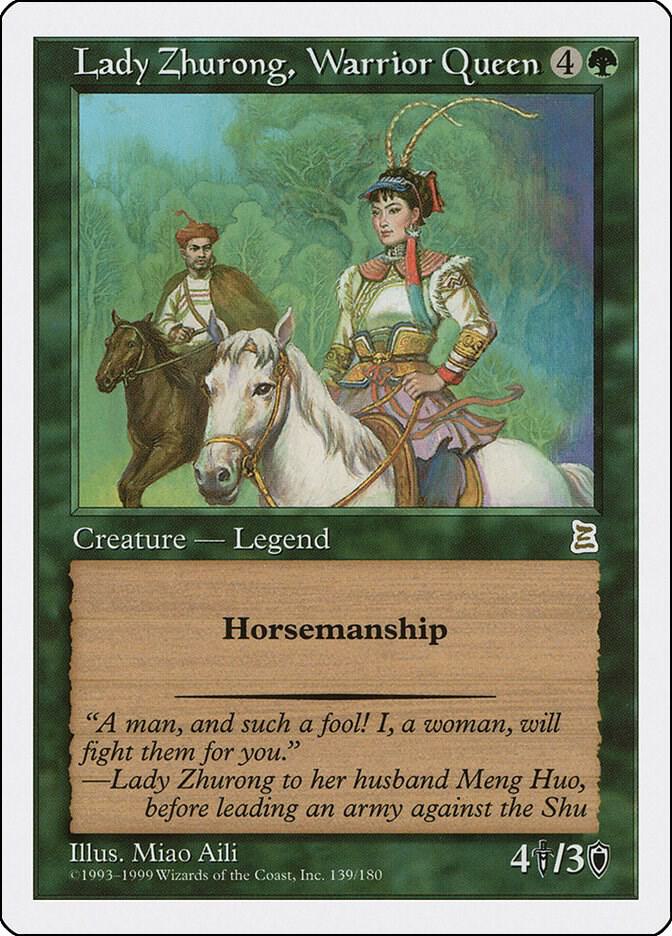 Lady Zhurong, Warrior Queen, Portal Three Kingdoms 139