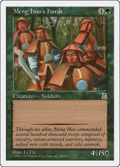 Meng Huo's Horde, Portal Three Kingdoms 143
