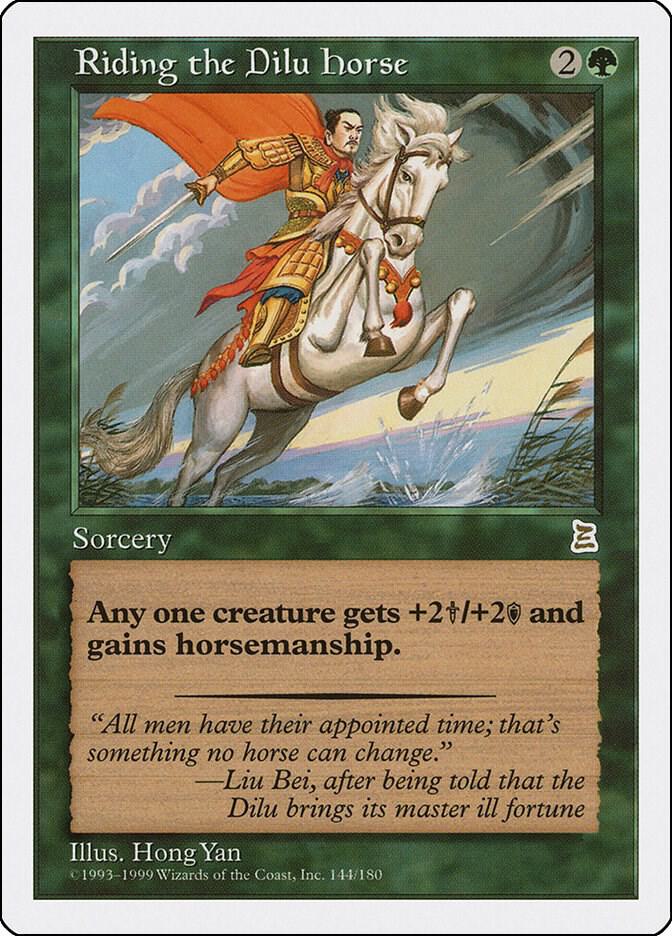 Riding the Dilu Horse, Portal Three Kingdoms 144