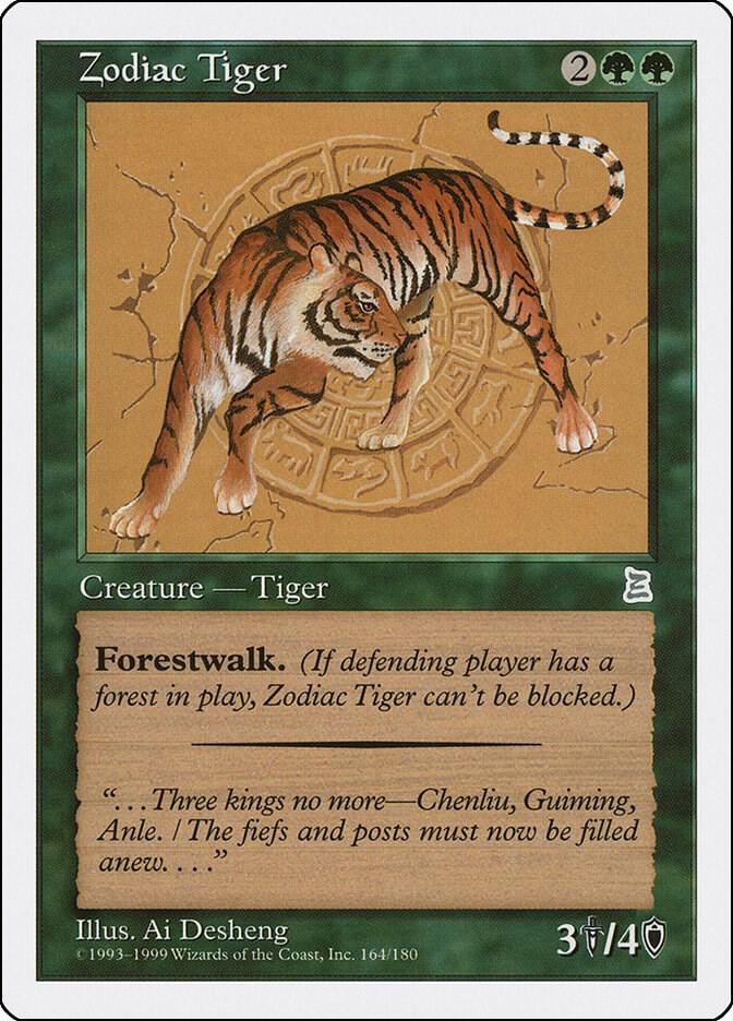 Zodiac Tiger, Portal Three Kingdoms 164