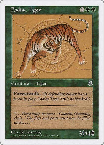 Zodiac Tiger, Portal Three Kingdoms 164