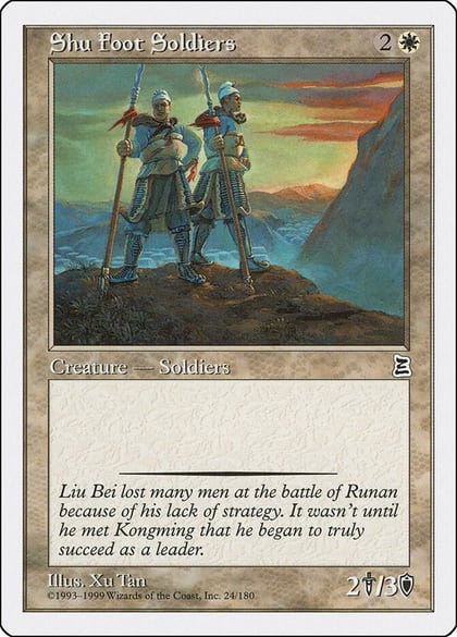 Shu Foot Soldiers, Portal Three Kingdoms 24