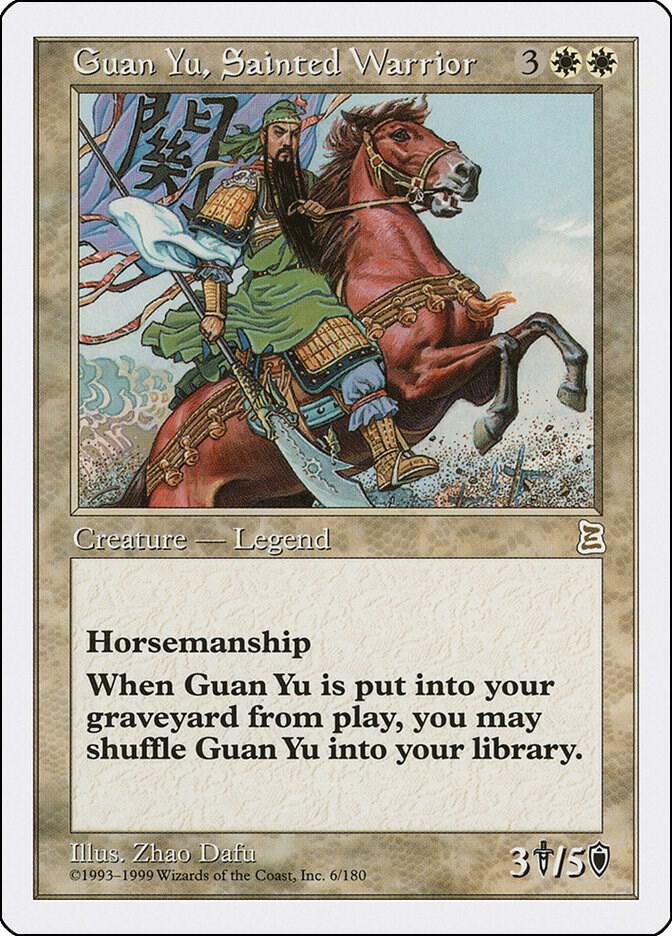 Guan Yu, Sainted Warrior, Portal Three Kingdoms 6