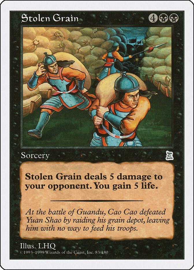 Stolen Grain, Portal Three Kingdoms 83