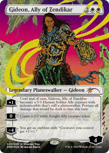 Gideon, Ally of Zendikar, Pro Tour Promos 1