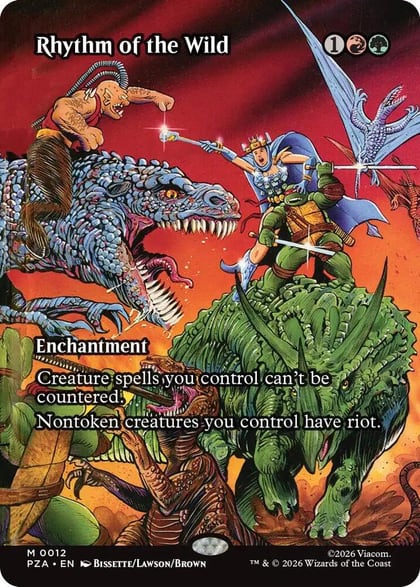 Rhythm of the Wild (Borderless), Teenage Mutant Ninja Turtles Source Material 12