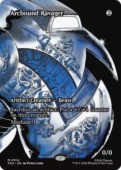 Arcbound Ravager (Borderless), Teenage Mutant Ninja Turtles Source Material 14