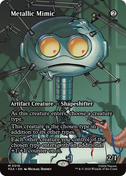 Metallic Mimic (Borderless), Teenage Mutant Ninja Turtles Source Material 16