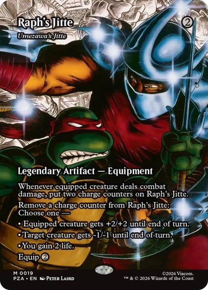 Raph's Jitte - Umezawa's Jitte (Borderless), Teenage Mutant Ninja Turtles Source Material 19