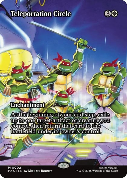 Teleportation Circle (Borderless), Teenage Mutant Ninja Turtles Source Material 2