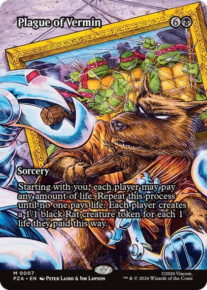 Plague of Vermin (Borderless), Teenage Mutant Ninja Turtles Source Material 7