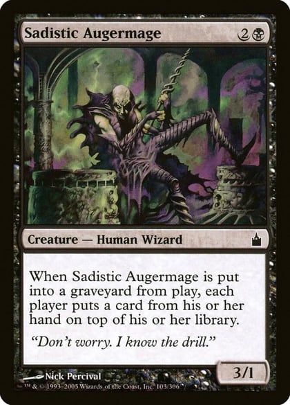 Sadistic Augermage, Ravnica: City of Guilds 103