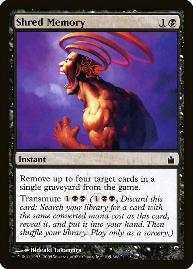 Shred Memory, Ravnica: City of Guilds 105