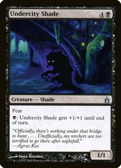 Undercity Shade, Ravnica: City of Guilds 110