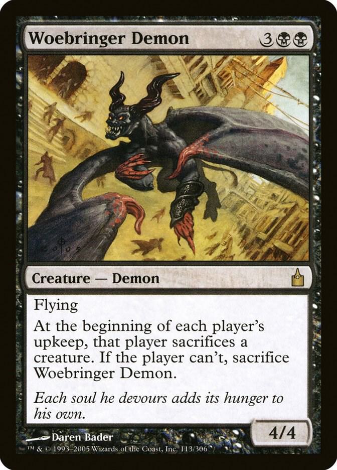 Woebringer Demon, Ravnica: City of Guilds 113