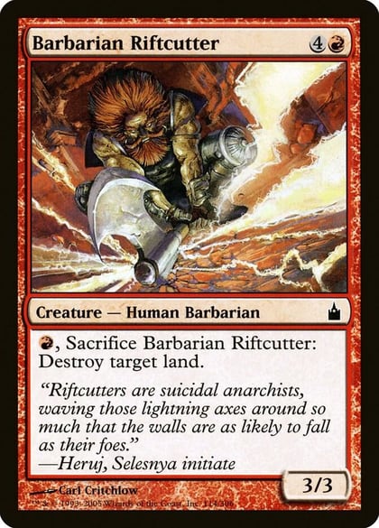 Barbarian Riftcutter, Ravnica: City of Guilds 114
