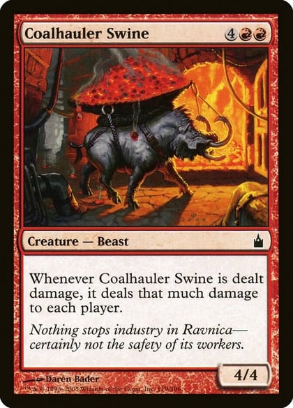 Coalhauler Swine, Ravnica: City of Guilds 119