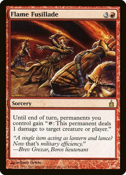Flame Fusillade, Ravnica: City of Guilds 123