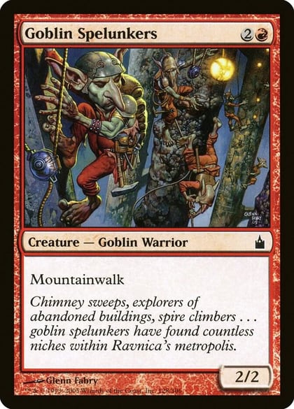 Goblin Spelunkers, Ravnica: City of Guilds 128