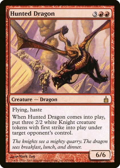 Hunted Dragon, Ravnica: City of Guilds 131