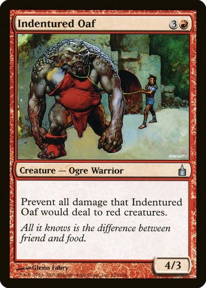 Indentured Oaf, Ravnica: City of Guilds 133