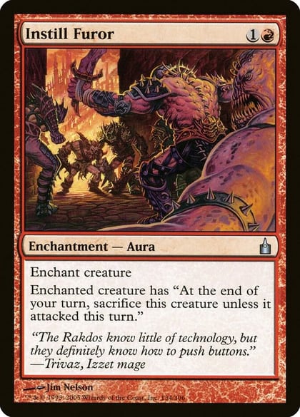 Instill Furor, Ravnica: City of Guilds 134