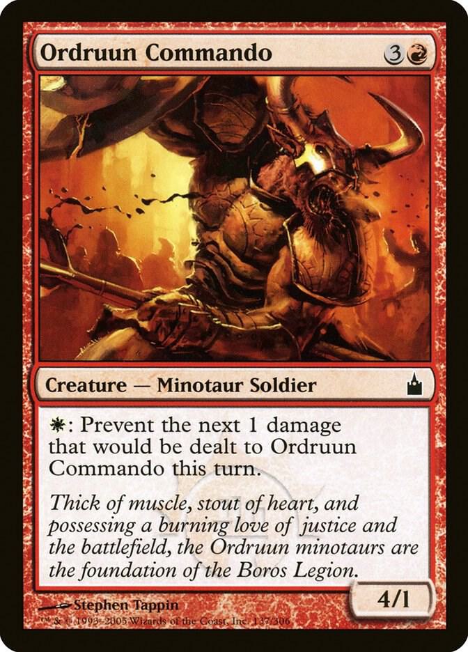 Ordruun Commando, Ravnica: City of Guilds 137