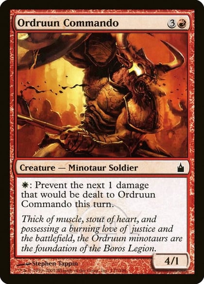 Ordruun Commando, Ravnica: City of Guilds 137