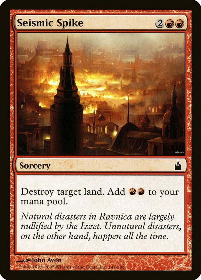 Seismic Spike, Ravnica: City of Guilds 141