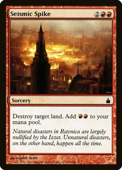 Seismic Spike, Ravnica: City of Guilds 141