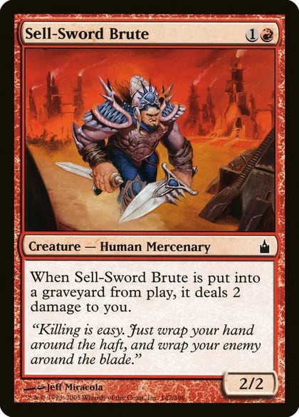Sell-Sword Brute, Ravnica: City of Guilds 142