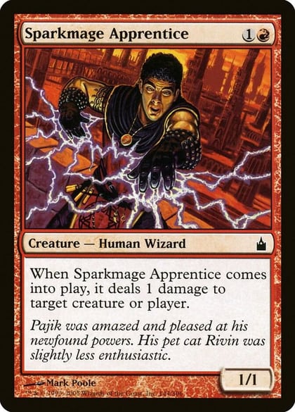 Sparkmage Apprentice, Ravnica: City of Guilds 144